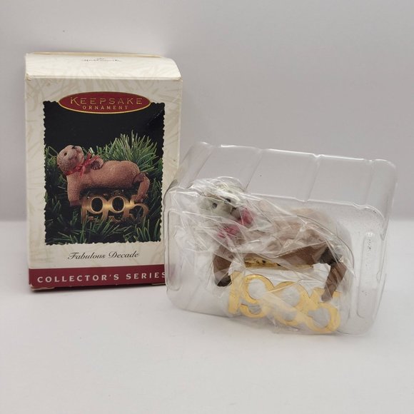 Hallmark Keepsake 1995 FABULOUS DECADE Otter Christmas Ornament - Picture 13 of 13